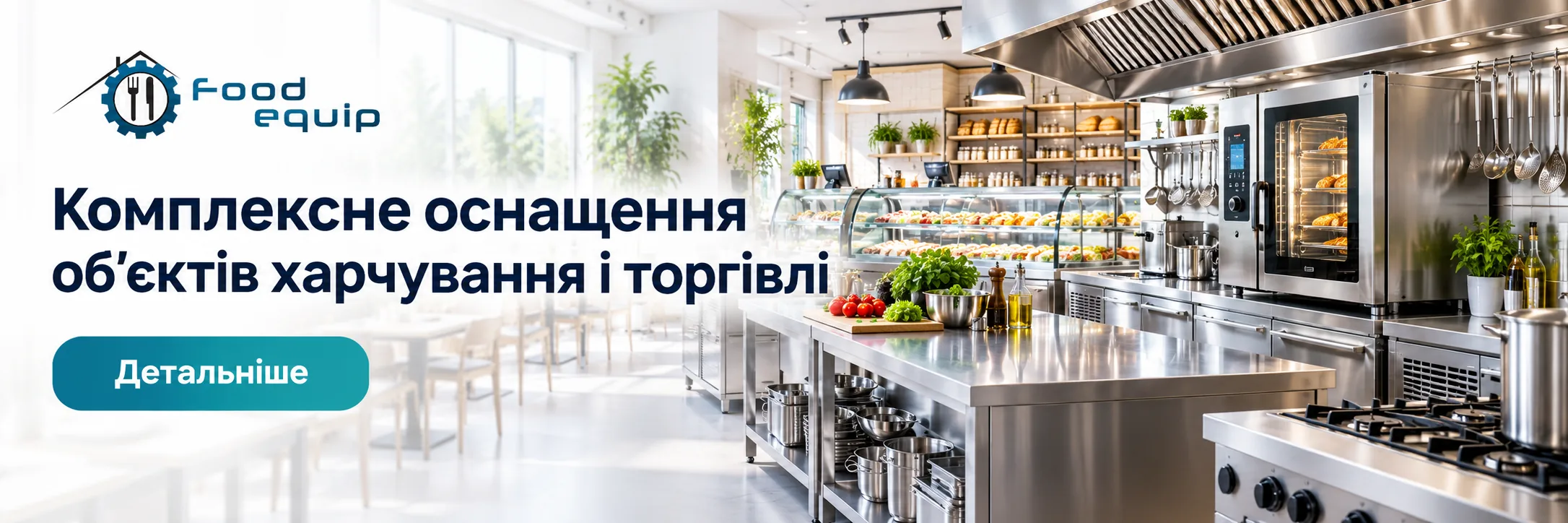 Комплексне оснащення об’єктів харчування і торгівлі — Food Equip