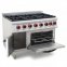 Плита газова з електричною духовкою GoodFood GP6AFLNG 0