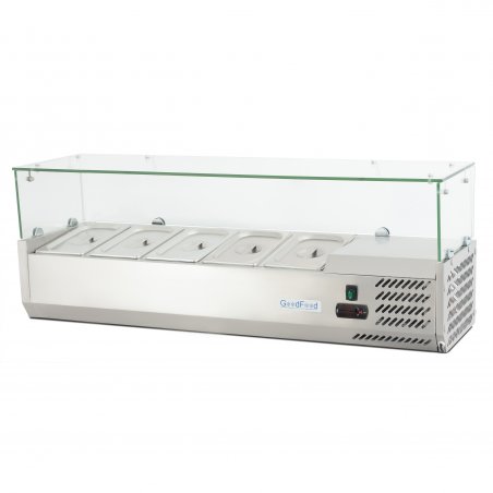 Холодильная витрина для топпинга GF-VRX1200/330-H6C Good Food
