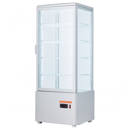 Шкаф-витрина холодильная RT98B white REEDNEE