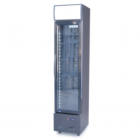 Шкаф холодильный BC160BB2LED чёрный-чёрный Good Food