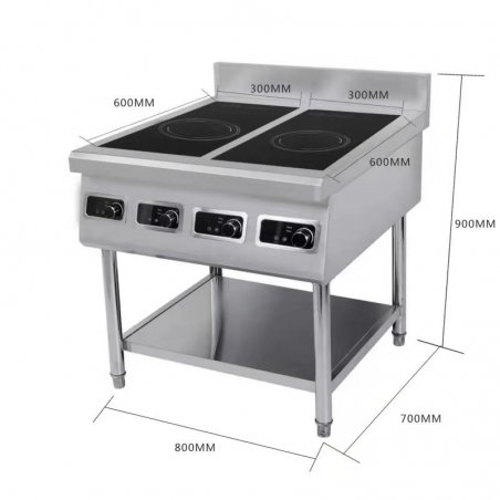 Плита індукційна EWT INOX AMTCD401N 