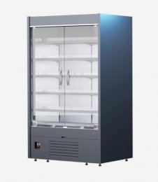 Пристенная вертикальная холодильная витрина (регал) ADХ125 Juka
