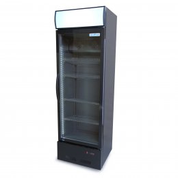 Шкаф холодильный для напитков BC360BB2LED чорна Good Food