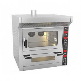 Комбинированная  печь (конвекционная и печь для пиццы) KOE182