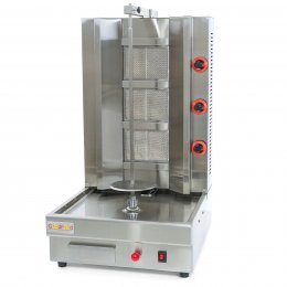 Аппарат для шаурмы газовый с двигателем GoodFood SM3MG