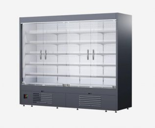 Пристенная вертикальная холодильная витрина (регал) ADX250 Juka
