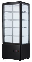 Шкаф-витрина холодильная RT98B black REEDNEE