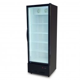 Шафа холодильна для напоїв BC360NBW2LED чорна-біла Good Food