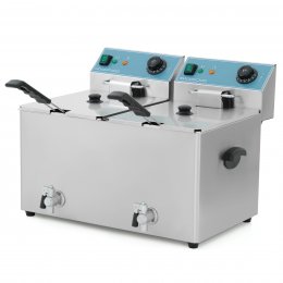 Фритюрница электрическая GoodFood EF88T BLUE с краном